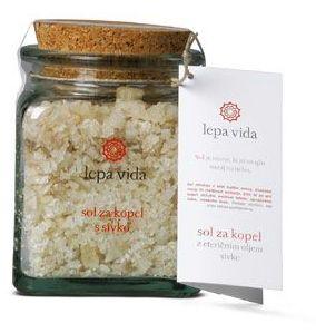 Badesalz mit ätherischem Laveldelöl 450g Badesalz mit ätherischem Laveldelöl 450g